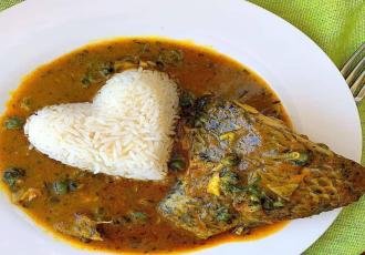 Rice & Banga Stew
