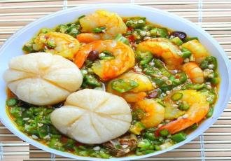 Seafood Okro Soup